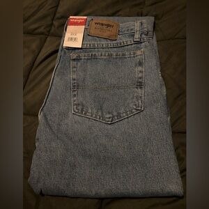 🆕 Mens Wrangler Authentics Light Blue Jeans size 32x34